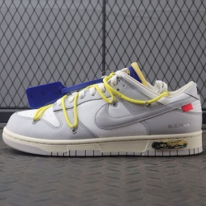 나이키 X 오프화이트 덩크 로우 더 50 로트 27 DM1602-120