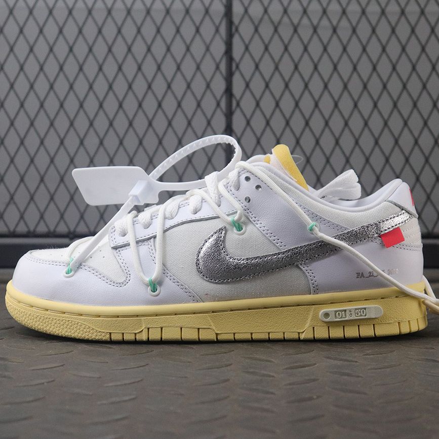 나이키 X 오프화이트 덩크 로우 더 50 로트 1 DM1602-127