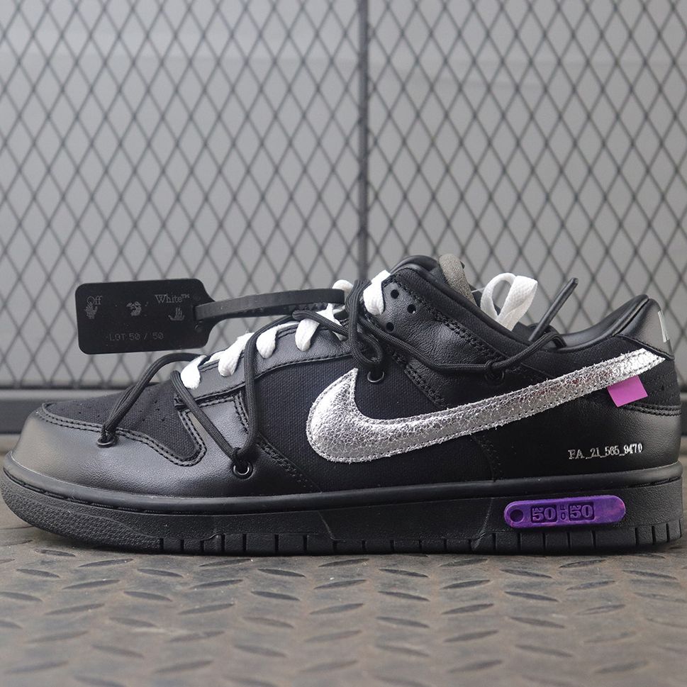 나이키 X 오프화이트 덩크 로우 더 50 로트 50 DM1602-001