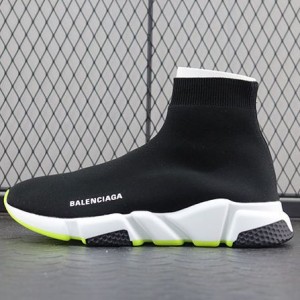 발렌시아가 스피드러너 블랙 네온 옐로우