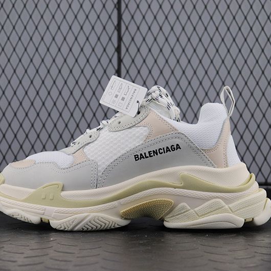 발렌시아가 트리플에스 스니커즈 화이트 크림