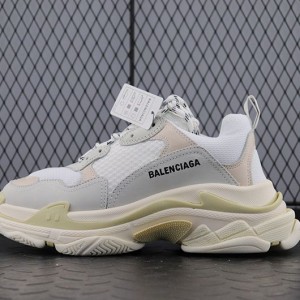 발렌시아가 트리플에스 스니커즈 화이트 크림