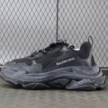 발렌시아가 트리플에스 스니커즈 올블랙