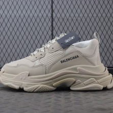 발렌시아가 트리플에스 스니커즈 올베이지