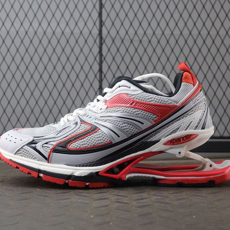 발렌시아가 엑스팬더 스니커즈 버건디