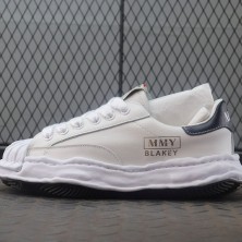 메종미하라야스히로 블레이키 캔버스 로우 스니커즈