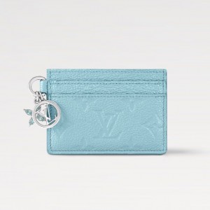 루이비통 라이트 모노그램 앙프렝뜨 LV 참 카드지갑