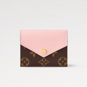M62933 루이비통 로즈 모노그램 조에 월릿 지갑