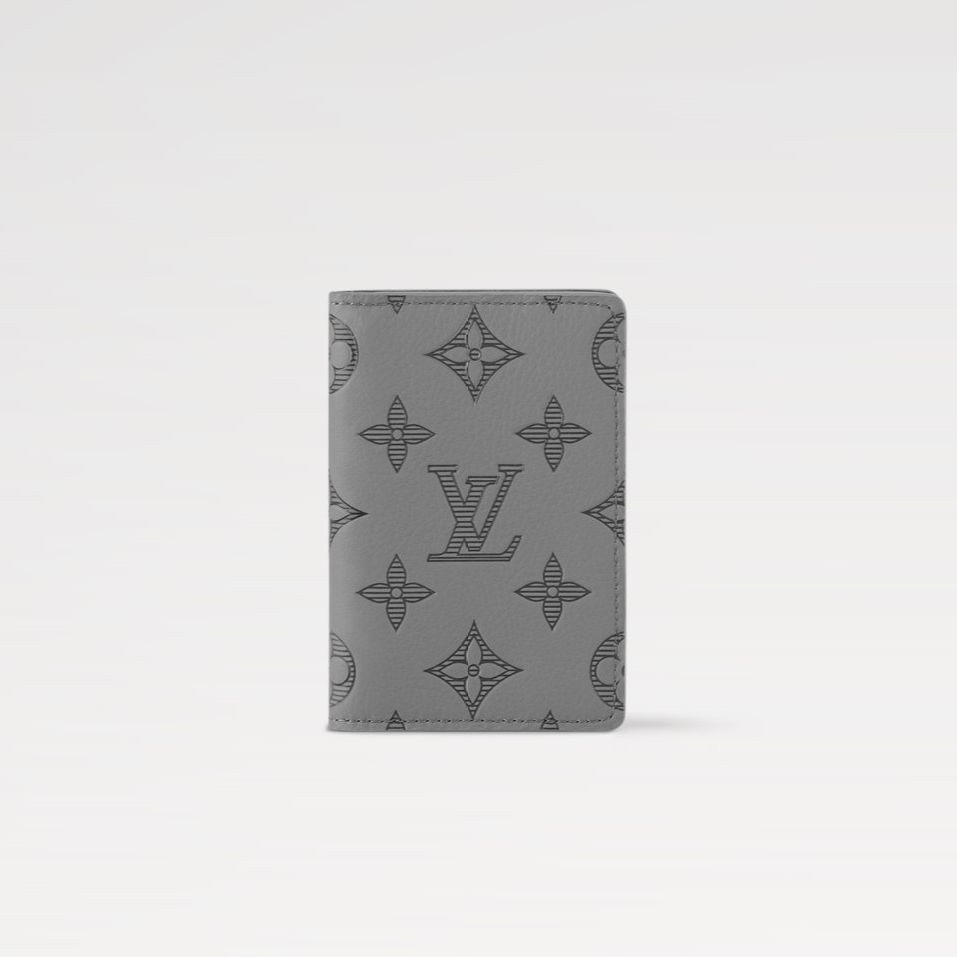 M81382 루이비통 모노그램 섀도우 포켓 오거나이저 카드지갑