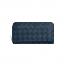 593217 보테가베네타 인트레치아토 지퍼 어라운드 장지갑