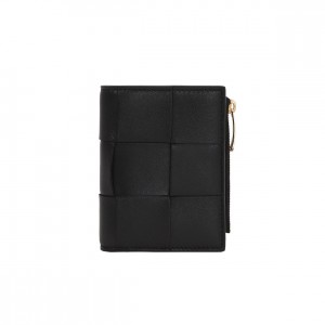 651381 보테가베네타 맥시 인트레치아토 지퍼 지갑