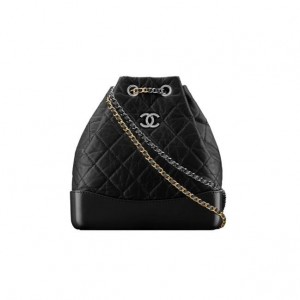 A94485 샤넬 빈티지 카프스킨 가브리엘 백팩 스몰