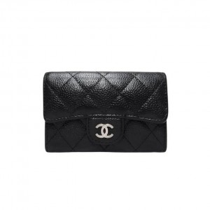 A80799 샤넬 캐비어 클래식 카드지갑