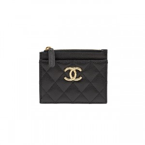 AP3975 샤넬 캐비어 지퍼 동전지갑