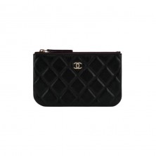 A82365 샤넬 램스킨 클래식 미니 파우치