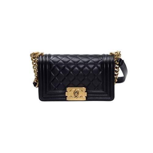 A67085 샤넬 램스킨 보이백 스몰