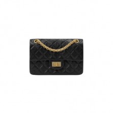 AS0874 샤넬 빈티지 카프스킨 2.55 플랩백 미니