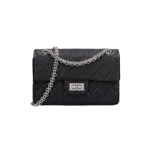 AS0874 샤넬 빈티지 카프스킨 2.55 플랩백 미니