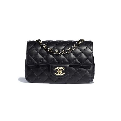 A69900 샤넬 램스킨 클래식 뉴미니 플랩백 금장