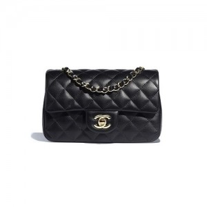 A69900 샤넬 램스킨 클래식 뉴미니 플랩백 금장