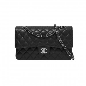A01112 샤넬 캐비어 클래식 플랩백 미듐