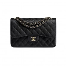 A58600 샤넬 캐비어 클래식 플랩백 라지