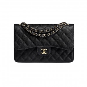 A58600 샤넬 캐비어 클래식 플랩백 라지
