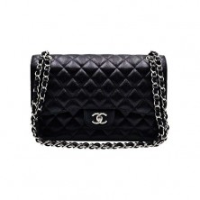 A58600 샤넬 캐비어 클래식 플랩백 라지