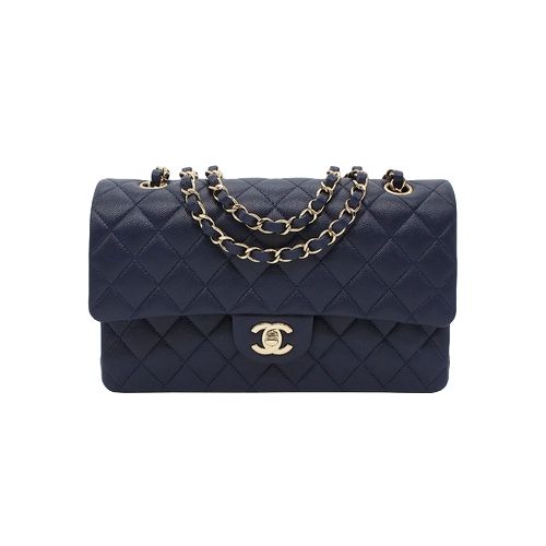A01112 샤넬 캐비어 클래식 플랩백 미듐