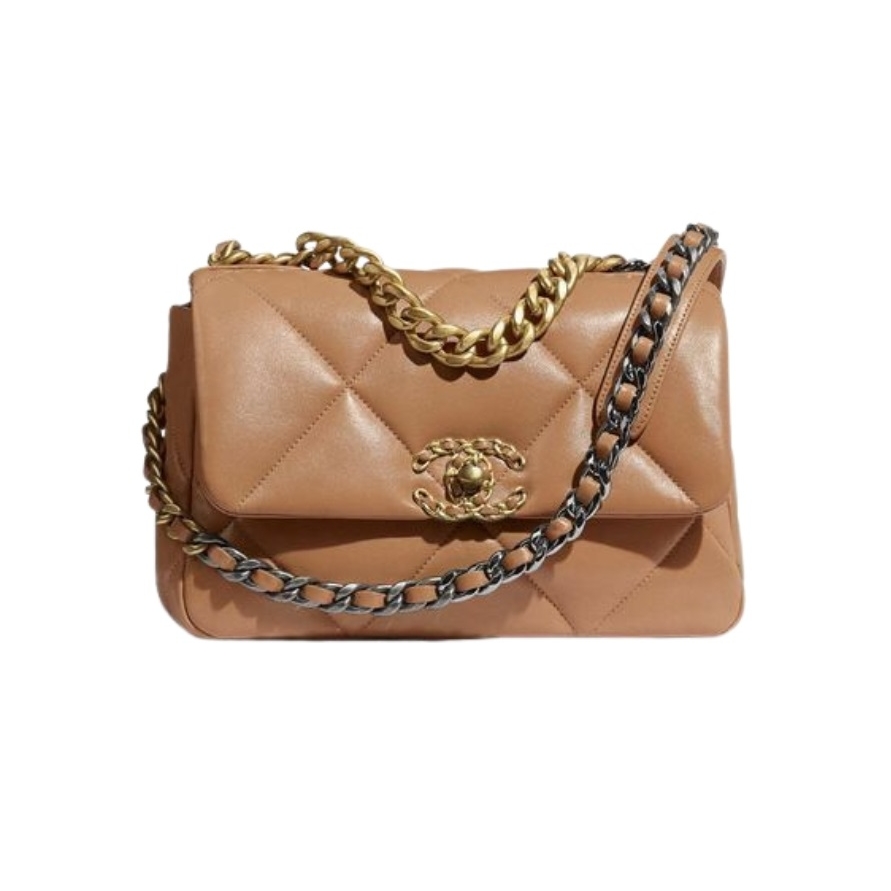 AS1160 샤넬 블랙 램스킨 19 플랩백 미듐