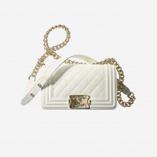 A67085 샤넬 캐비어 보이백 스몰