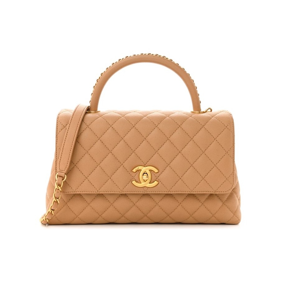 A92991 샤넬 코코핸들 플랩백 미듐