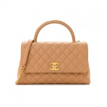 A92991 샤넬 코코핸들 플랩백 미듐