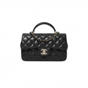 AS2431 샤넬 램스킨 클래식 탑핸들 플랩백 뉴미니