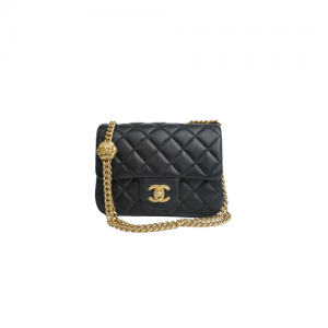 AS4040 샤넬 램스킨 까멜리아 쁘띠삭 플랩백 미니