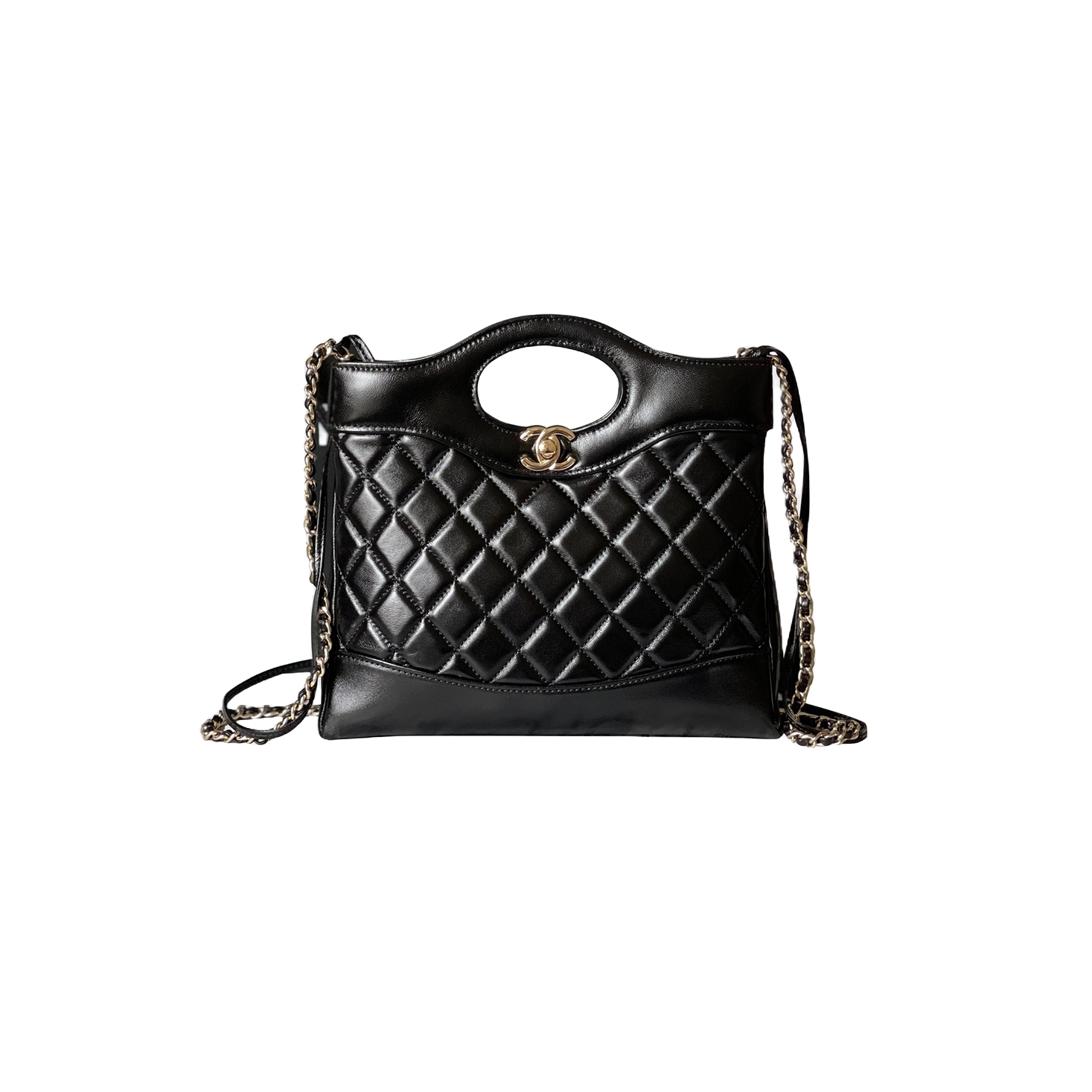 AS4133 샤넬 카프스킨 유광 31백 미니