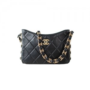 AS5177 샤넬 램스킨 호보 핸드백