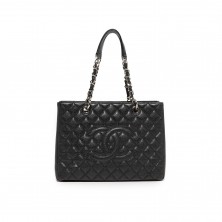 A50995 샤넬 캐비어 그랜드 샤핑 숄더백 GST