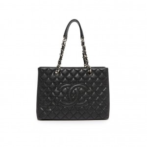 A50995 샤넬 캐비어 그랜드 샤핑 숄더백 GST