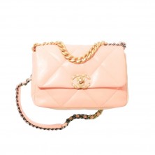 AS1160 샤넬 블랙 램스킨 19 플랩백 미듐