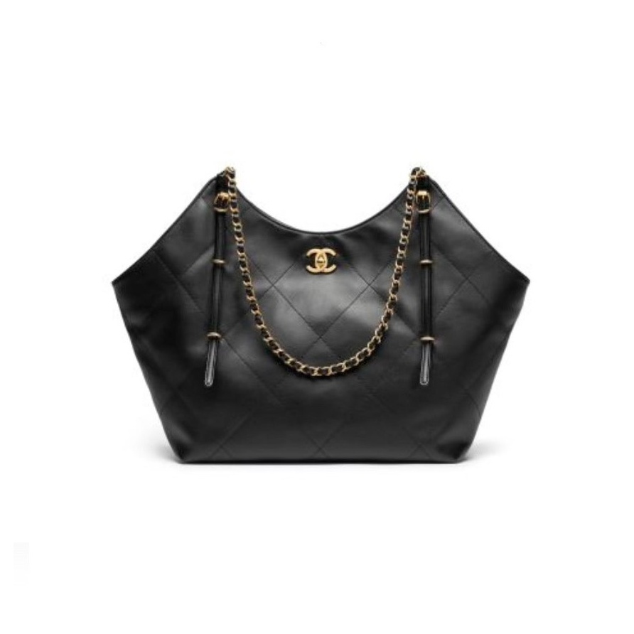 AS5466 샤넬 카프스킨 라지 쇼핑백