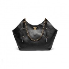 AS5466 샤넬 카프스킨 라지 쇼핑백