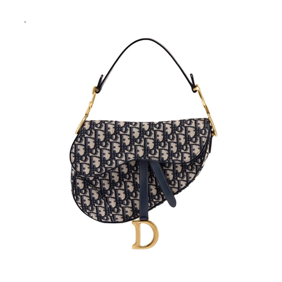 M0446 디올 오블리크 새들백 미듐