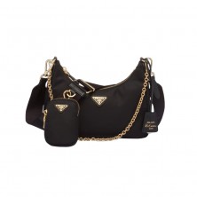 1BH204 프라다 테수토 나일론 리에디션 호보백