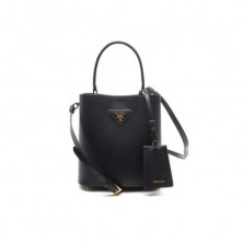 1BA217 프라다 파니에백 사피아노 레더 토트 숄더백 스몰