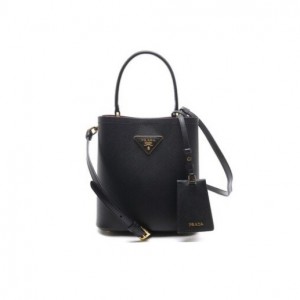 1BA217 프라다 파니에백 사피아노 레더 토트 숄더백 스몰