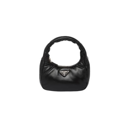 1BA384 프라다 소프트 패딩 나파 미니 호보백