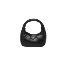 1BA384 프라다 소프트 패딩 나파 미니 호보백