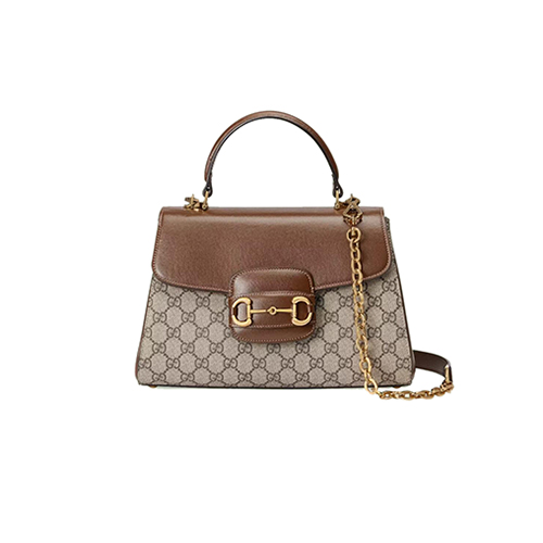 702049 구찌 1955 홀스빗 탑핸들백 미듐