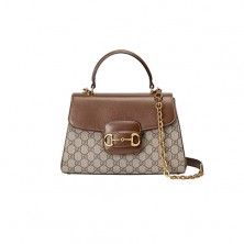 702049 구찌 1955 홀스빗 탑핸들백 미듐